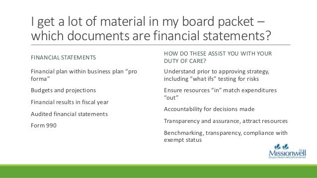 Audited financial statements in business plan