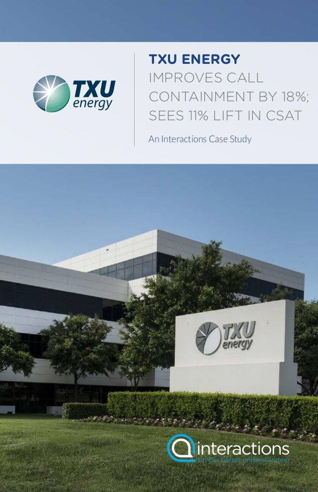 call txu energy