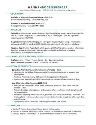 ResumeHannahBogensberger | PDF image.
