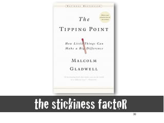 30
the stickiness factoR
 