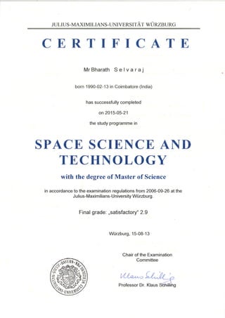 Bharath_Selvaraj Master_Certificate