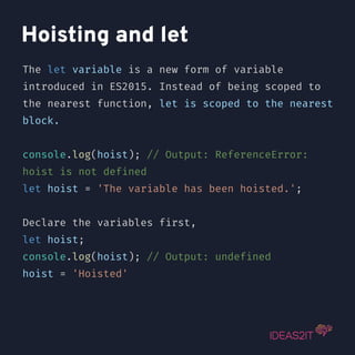 Demystifying Javascript Hoisting: From Variables To Functions – SRDT
