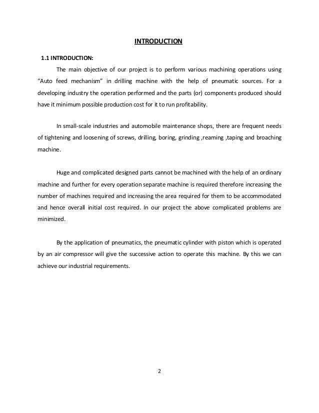 Literature review of pneumatic punching machine picture