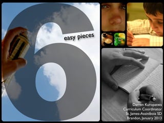 6 Easy Pieces v1 Slide 1