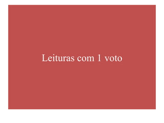 Leituras com 1 voto
 