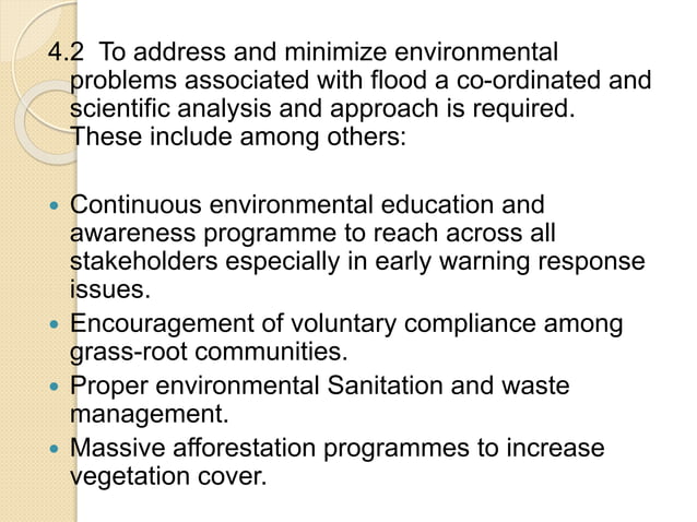 Flood Prevention Mitigation And Preparedness Pptx