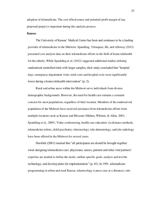 Dr S Cooper Dissertation