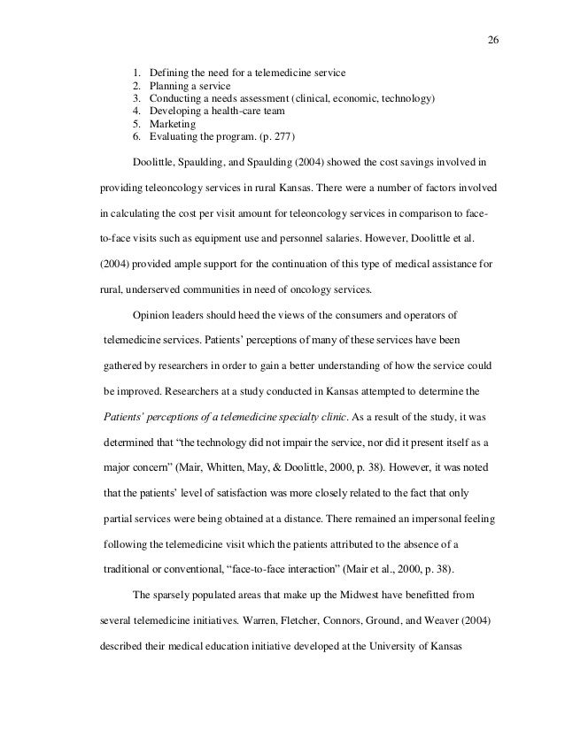 Dr S Cooper Dissertation