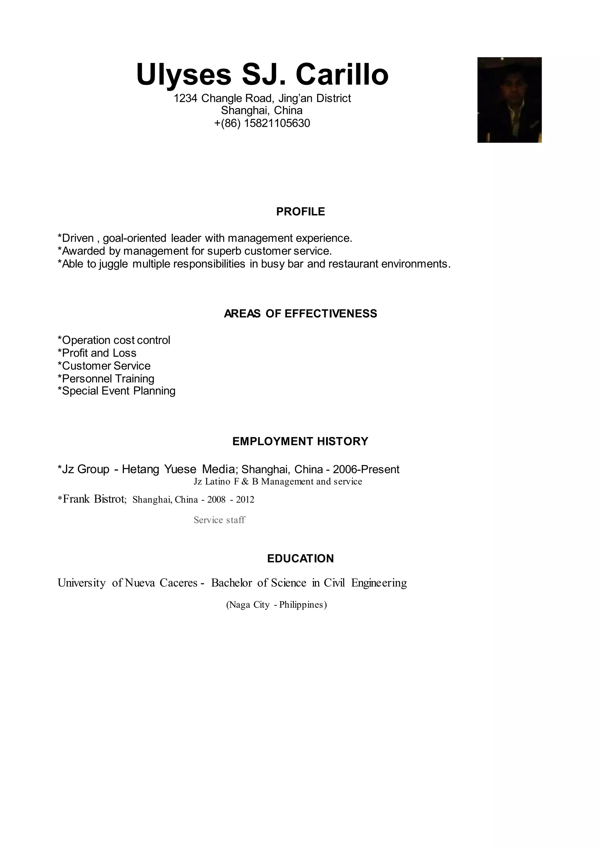 Resume F B mngt copy PDF - Resume F B Mngt Copy 1 2048 
