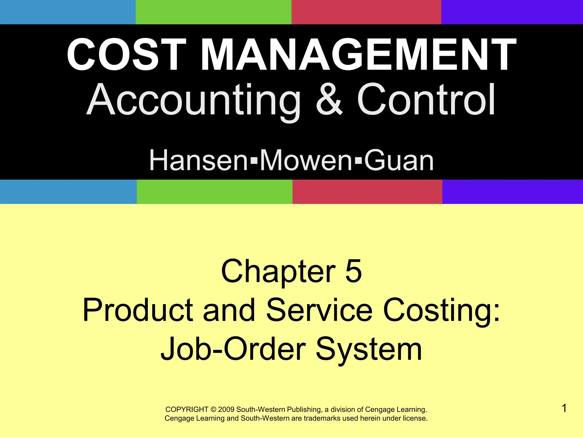 cost accounting chapter 6, fundamentals of product and service design | PPT