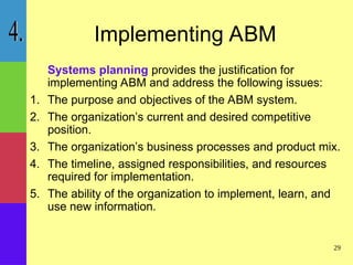 activity based management activity based management activity based ...