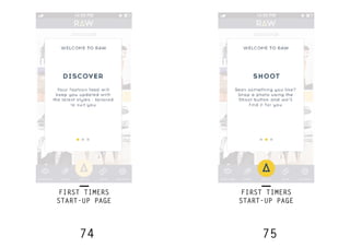 74 75
FIRST TIMERS
START-UP PAGE
FIRST TIMERS
START-UP PAGE
 