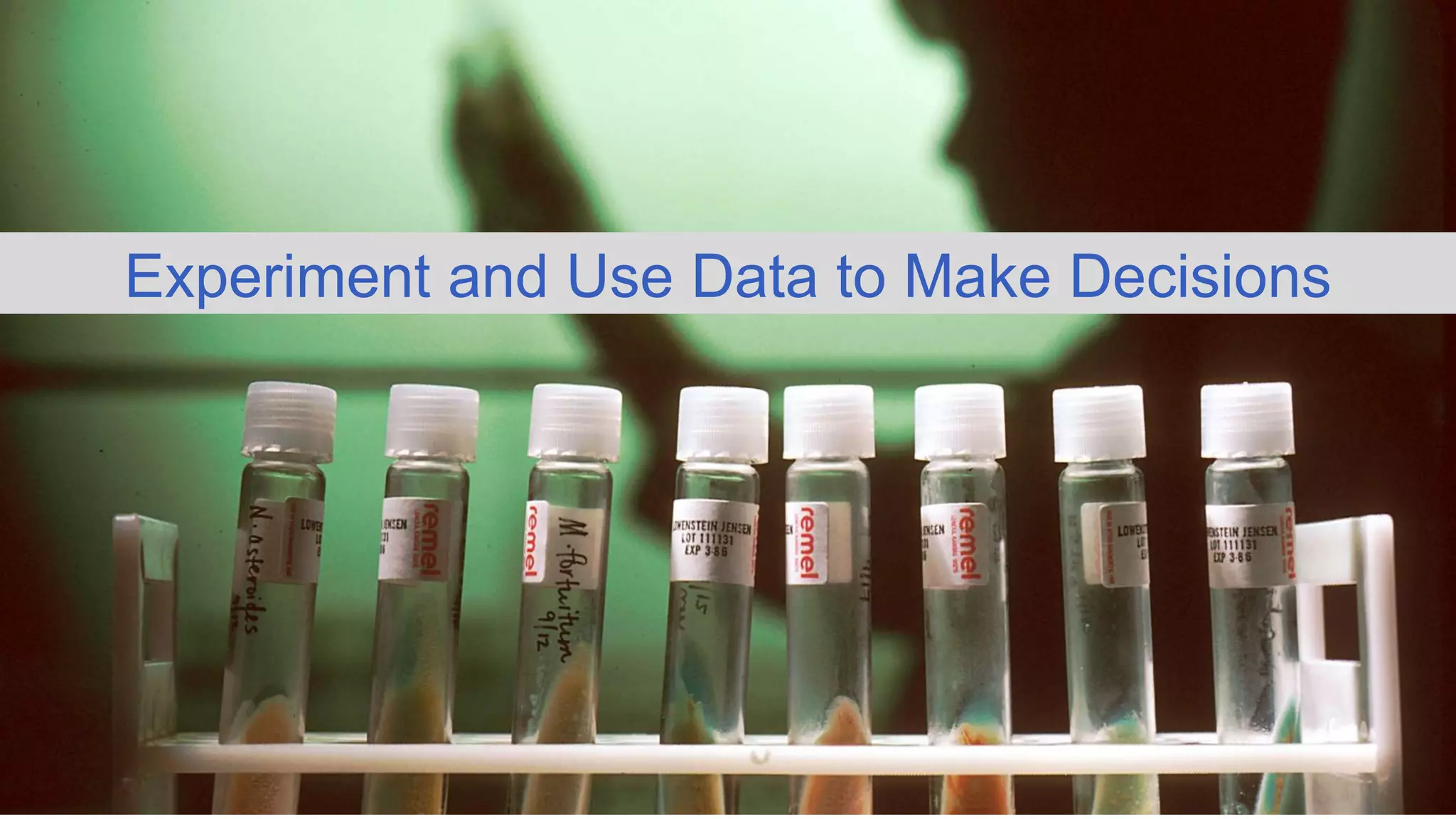 Intuit Confidential and Proprietary7
Experiment and Use Data to Make Decisions
 