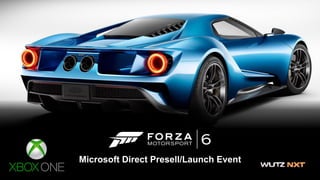 Microsoft Direct Presell/Launch Event
 