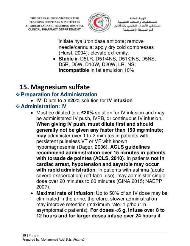 Iv Drug Preparation Open Heart Iv Drug Preparation Open Heart