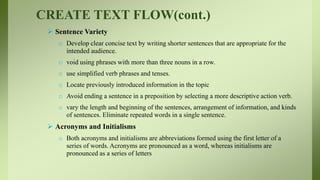 Technical Writing Guide | PPTX