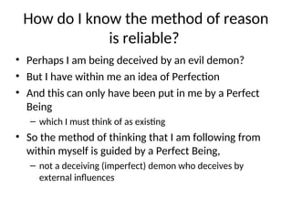 Deceiving Method Example introduction to philosophy of sciens seminar topics for PhD students | PPT