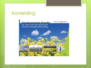 Aanleiding 
 