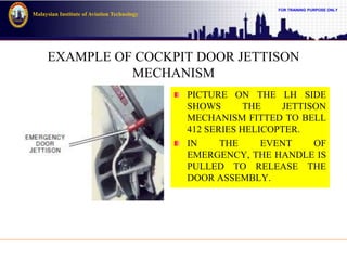 Helicopter doors, windows & windscreen. symmetrical check | PPT