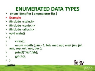 6 enumerated, typedef | PPSX
