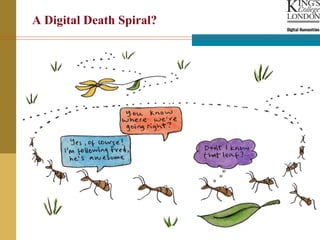 A Digital Death Spiral?
 