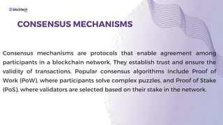 6 Essential Blockchain Technology Concepts You Need To Know.pptx