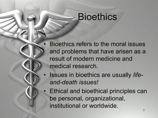 6) Ethical challenges 1 (BE).pdf or Bioethics in medical | PDF
