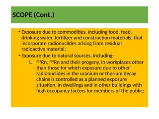 EXISTING EXPOSURE SITUATIONS FOR OCCUPATIONAL RADIATIONEXPOSURE | PPTX