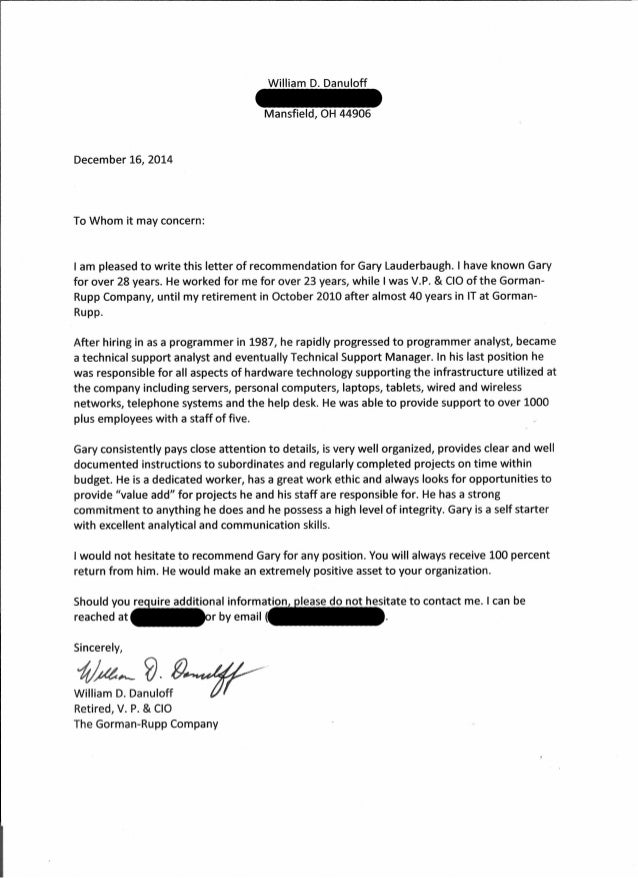 redacted letter redacted letter