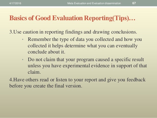 Program Evaluation Dissemination Plan