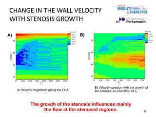 MODELLING STENOSIS DEVELOPMENT IN THE CAROTID ARTERY AT THE EARLY ...