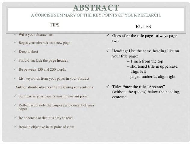 apa formatting ppt apa style summary paper