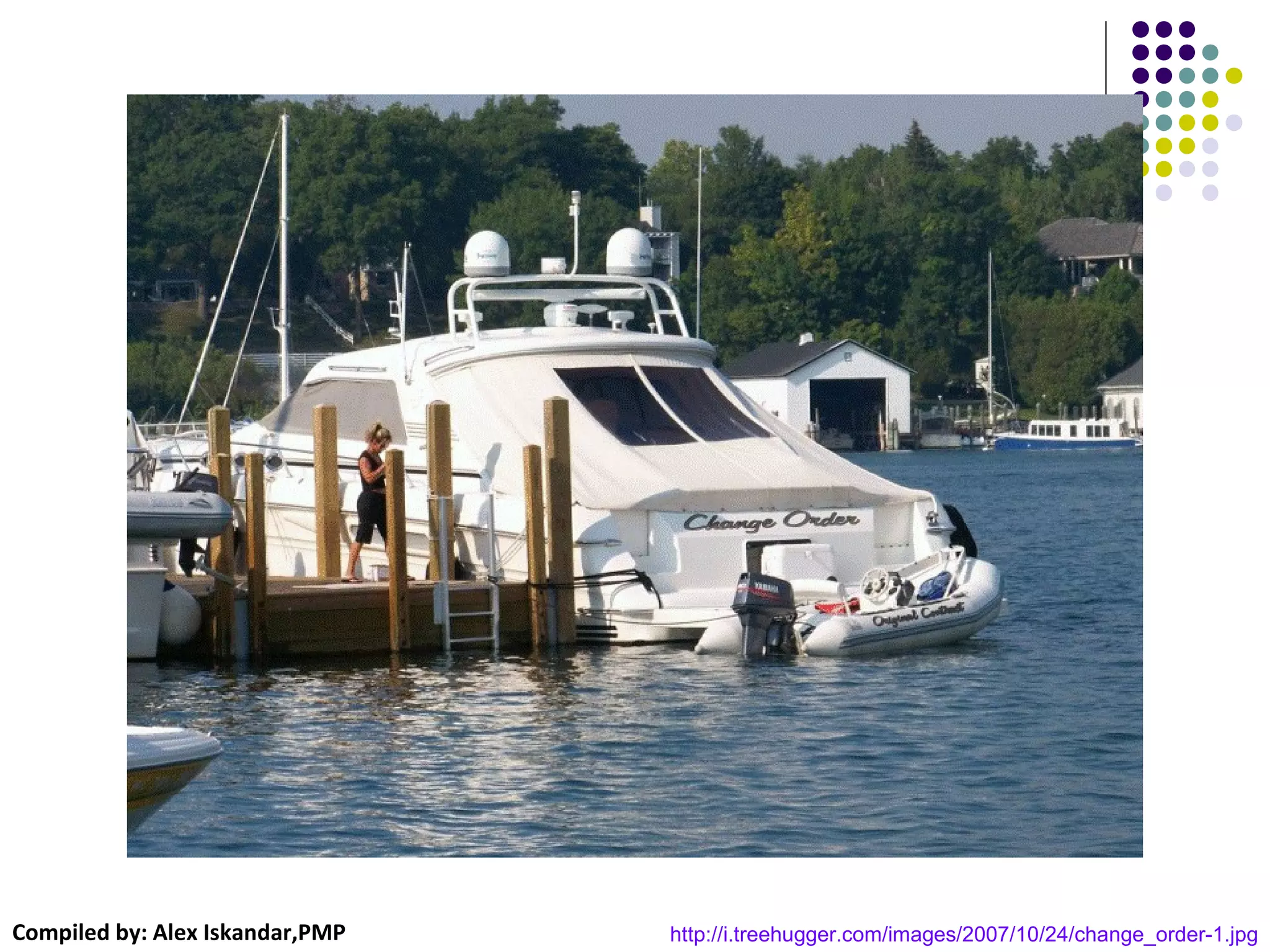 Compiled by: Alex Iskandar,PMP http://i.treehugger.com/images/2007/10/24/change_order-1.jpg
 