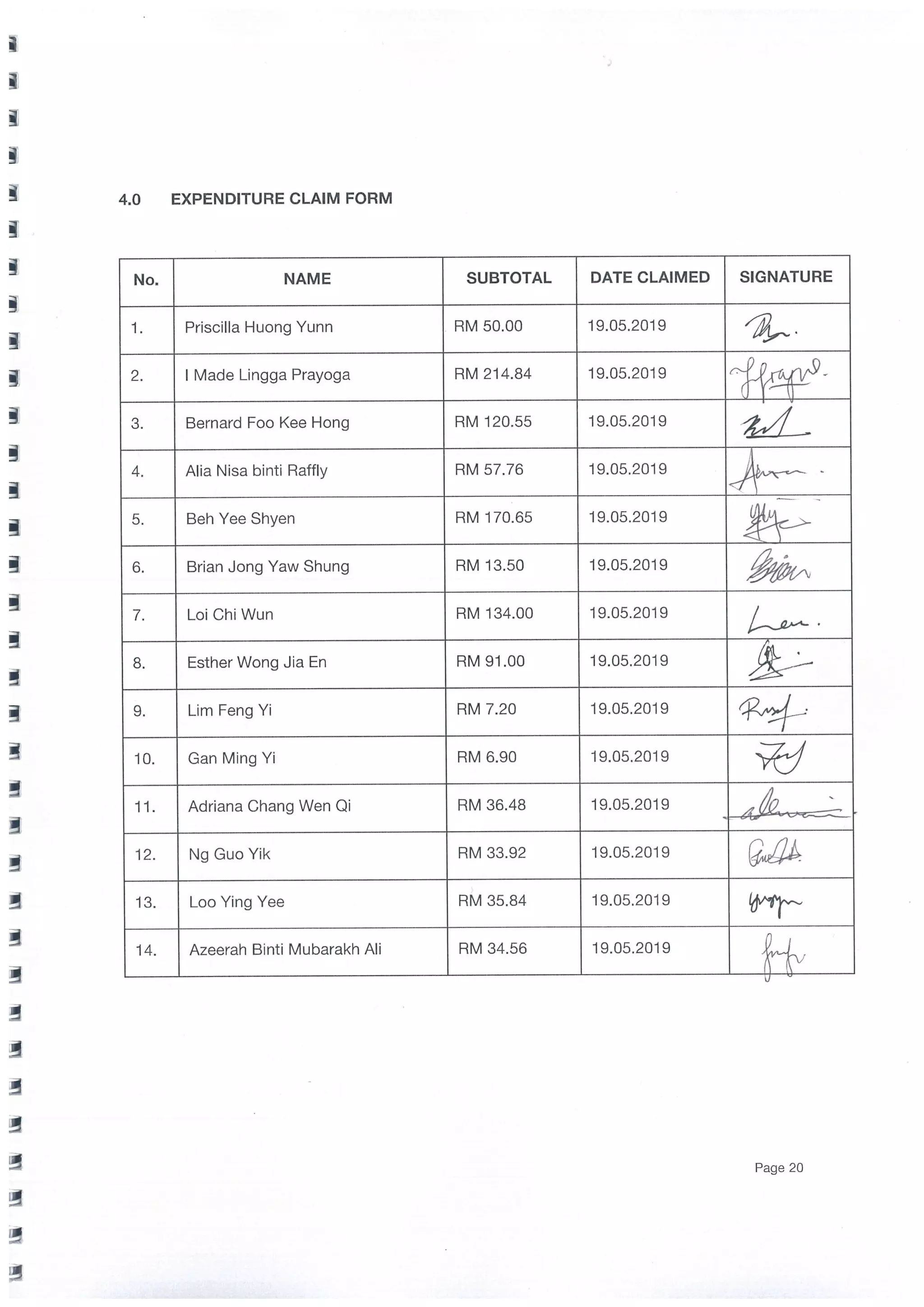 CSI Financial Report 