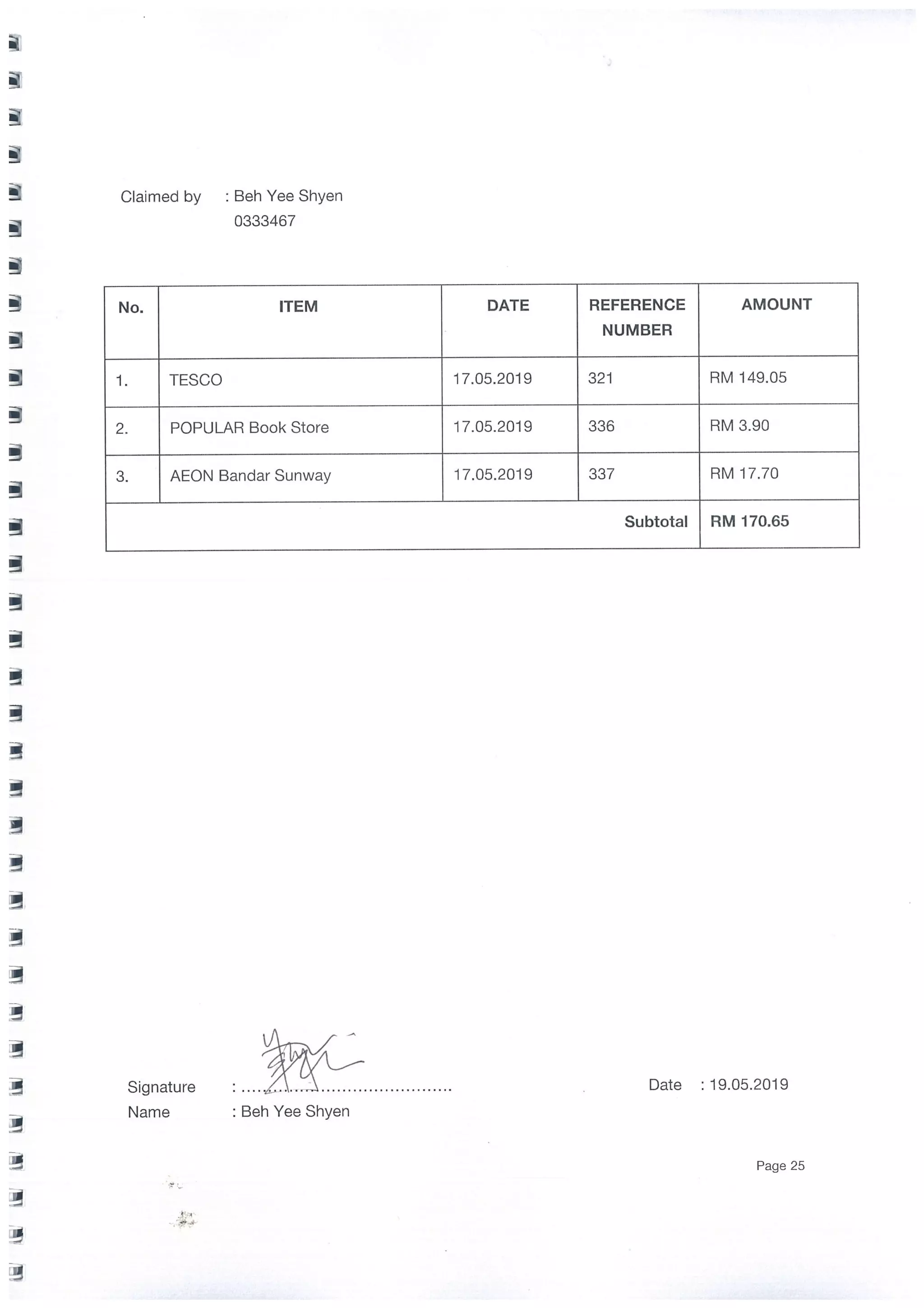 CSI Financial Report 