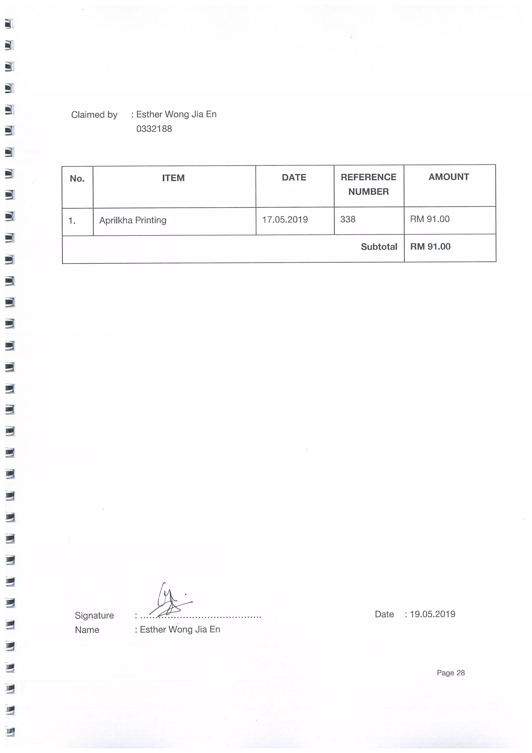 CSI Financial Report 