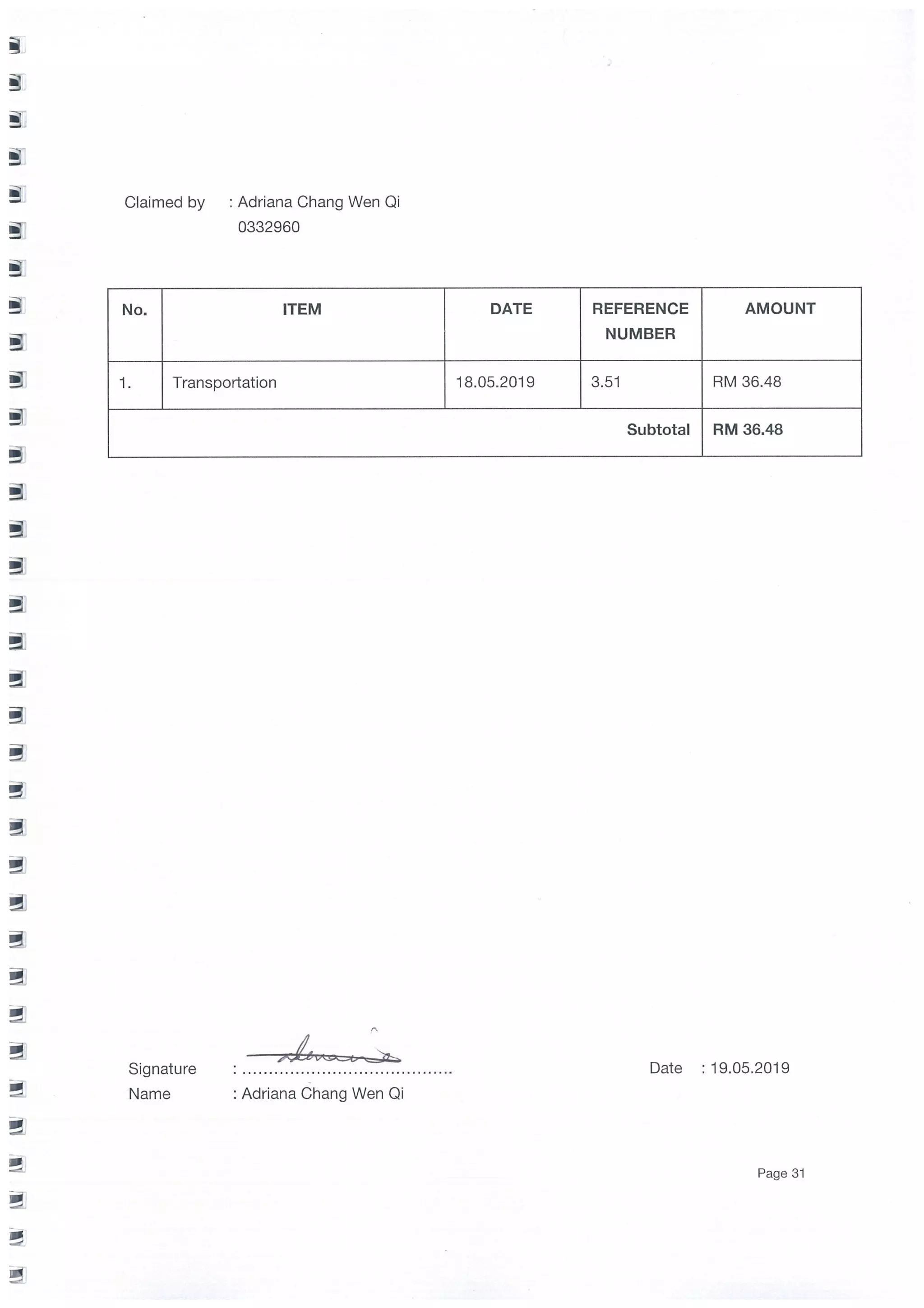 CSI Financial Report 