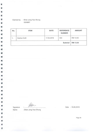 CSI Financial Report 