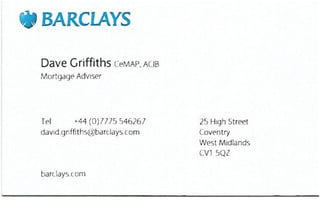 Barclays bus card