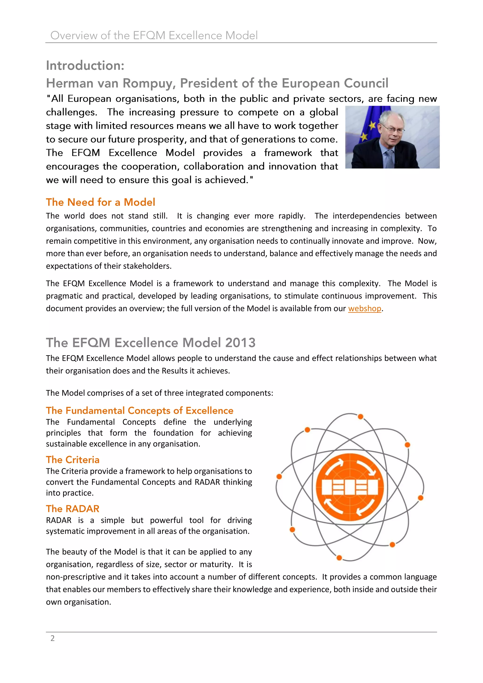 overview_efqm_2013_v1.1 | PDF