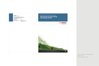 Agency: Honeycomb Creative Support
Brand: Bosch
Roll: Art Direction & editing
 