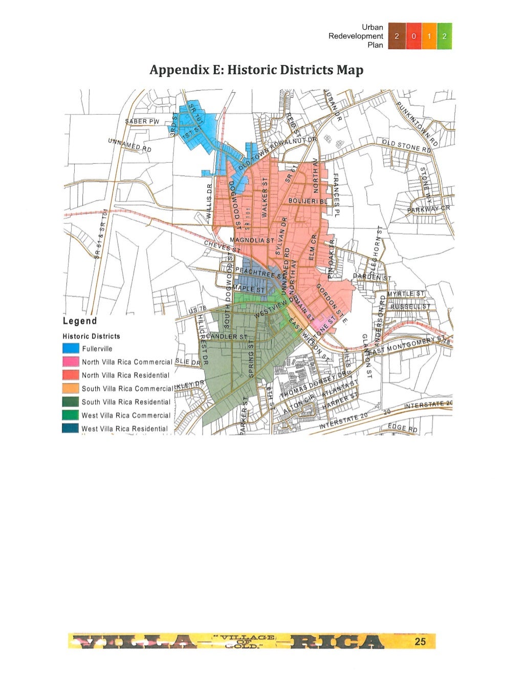Villa Rica Urban Redevelopment Plan