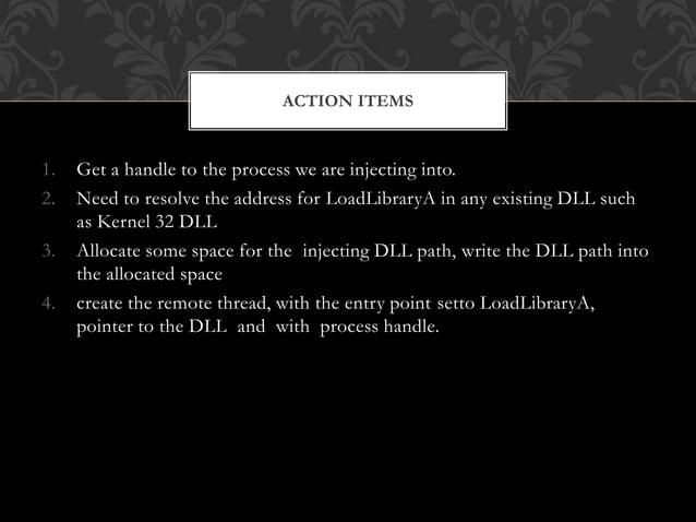 DLL Injection | PPTX