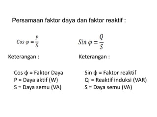 6 faktor daya | PPT