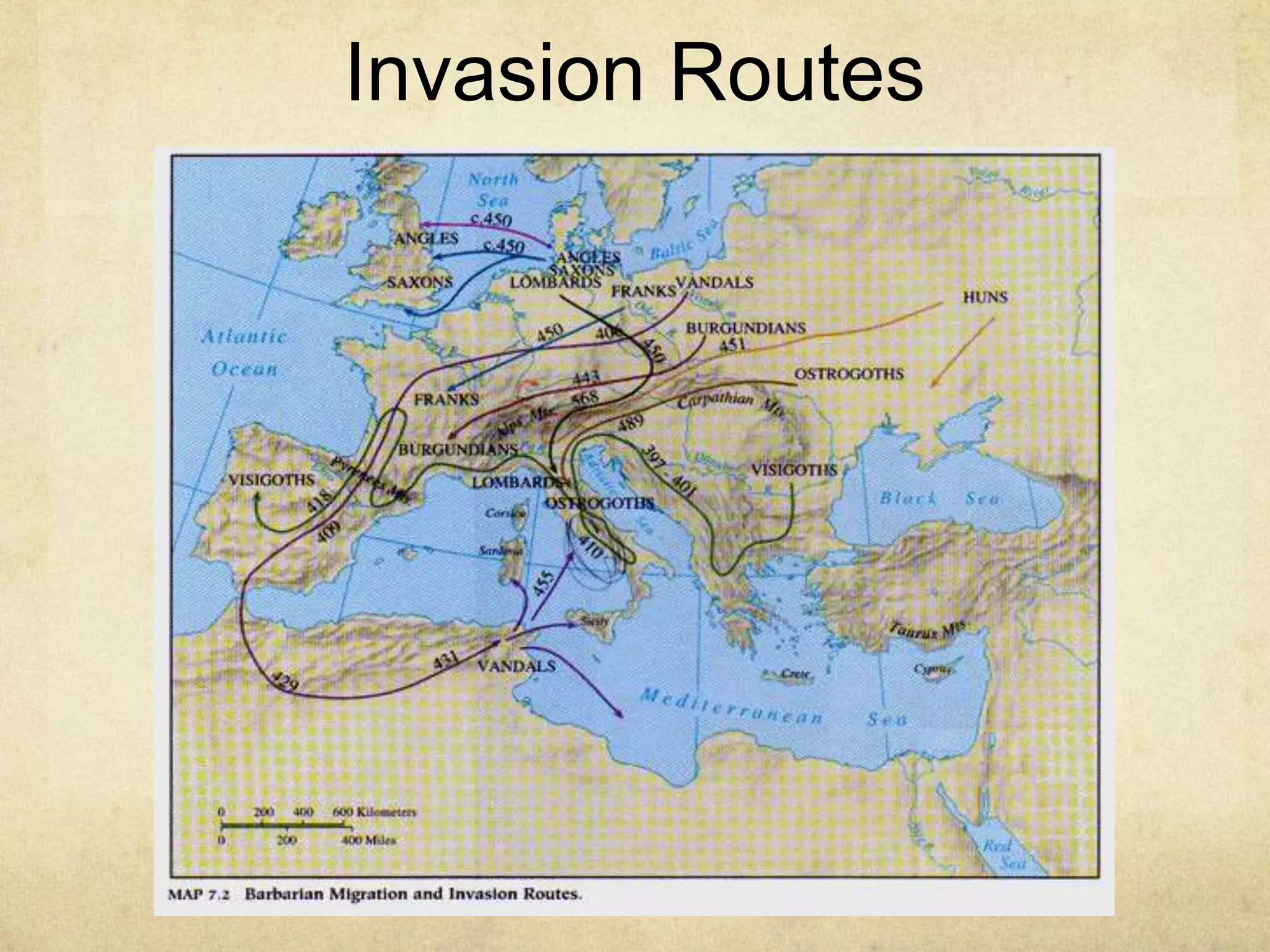 Invasion Routes
 