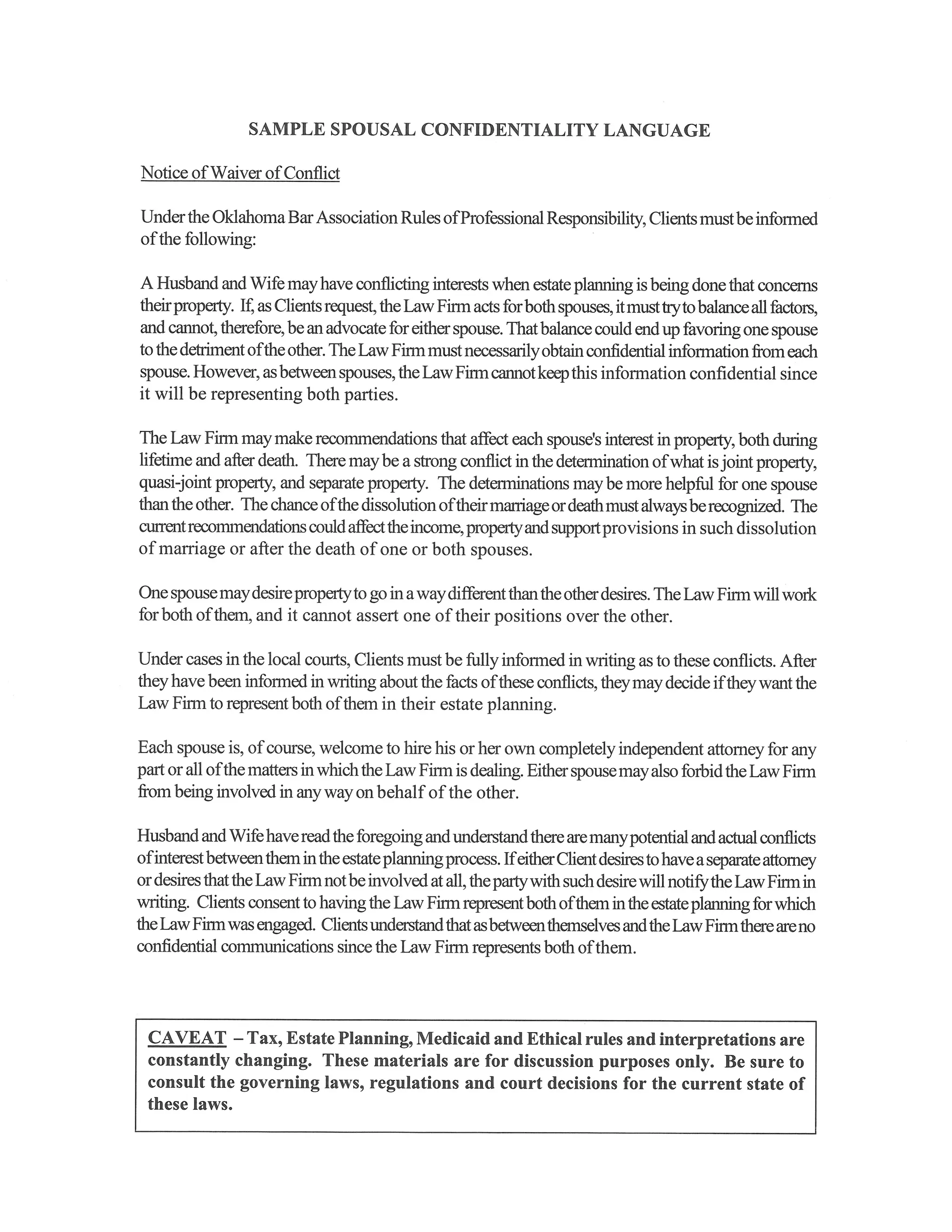 Maintaining an Ethical Practice-2015