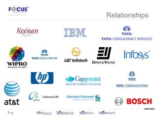 Relationships
and more…
13
 