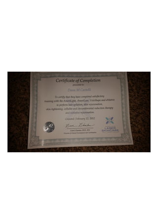 laser certification