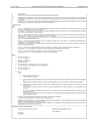 Стр. 22 - Бр. 28   СЛУЖБЕН ВЕСНИК НА РЕПУБЛИКА МАКЕДОНИЈА   25 февруари 2009
 