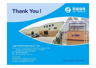JingFu Mold Presentation
